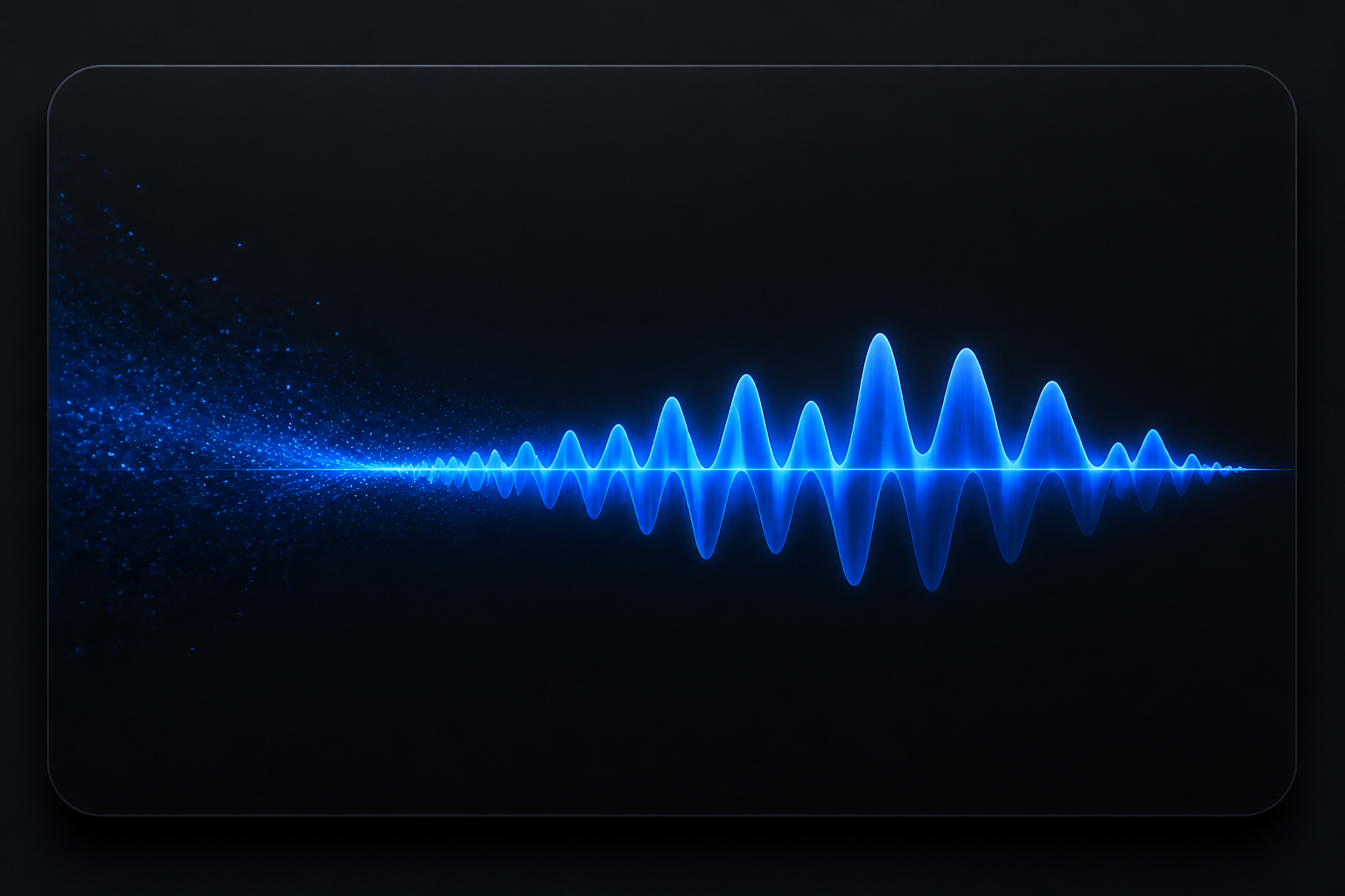 Waveform showing cleaner AI music after artifact reduction